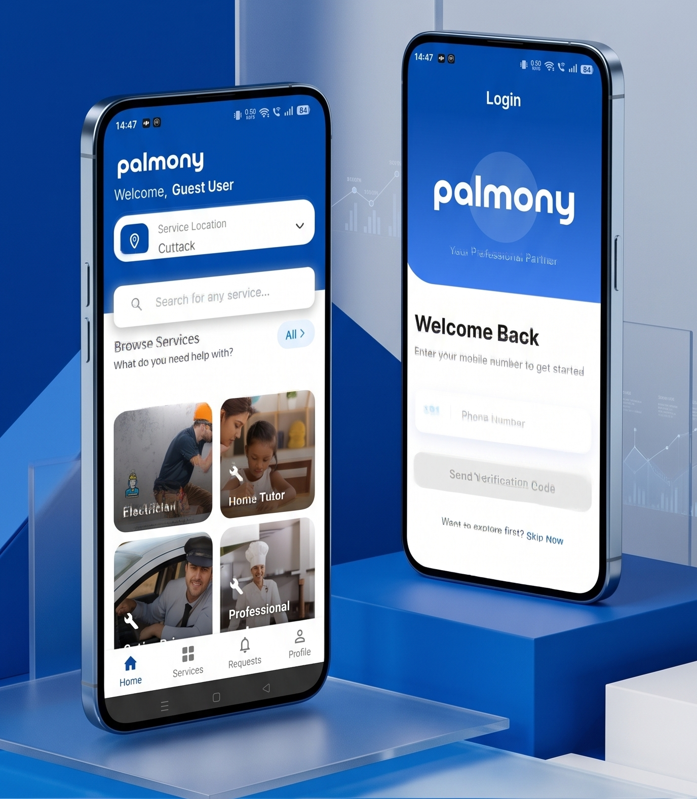 Palmony Mobile App